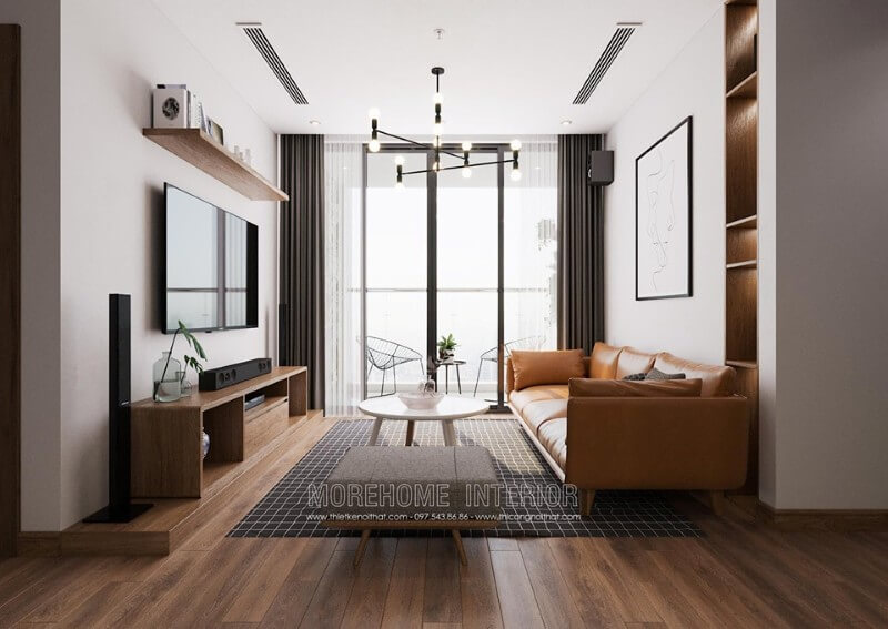 Thiết kế nội thất chung cư Vinhomes Sky Lake Mẫu nội thất chung cư đẹp